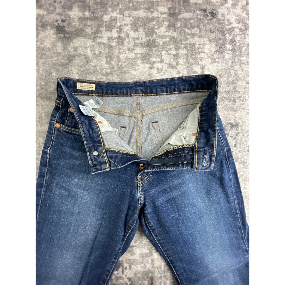 Levi's Mens 31x30 541 Athletic Taper Jeans Dark Wash Blue Denim Pants Rugged